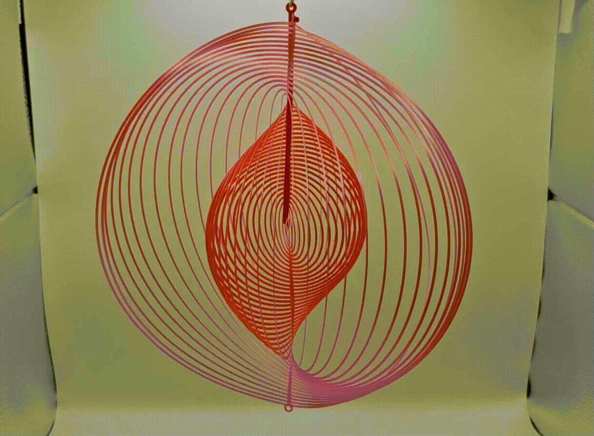 Geometric Circle Twist - 2D to 3D Optical Art