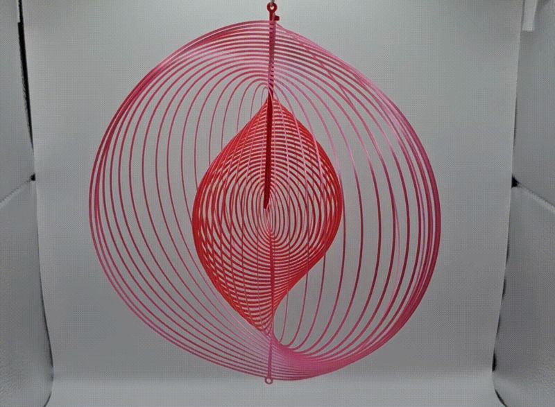 Geometric Circle Twist - 2D to 3D Optical Art