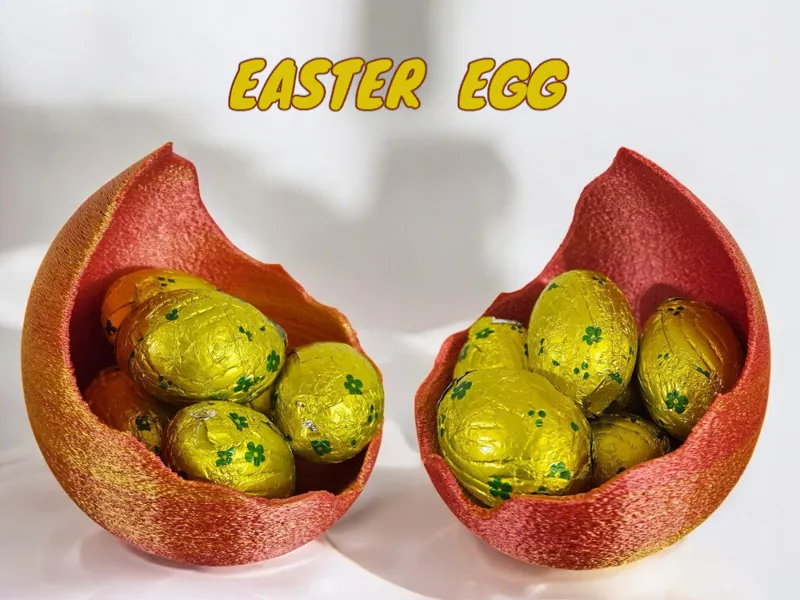 Easter egg boxes holder bowl for candies basket