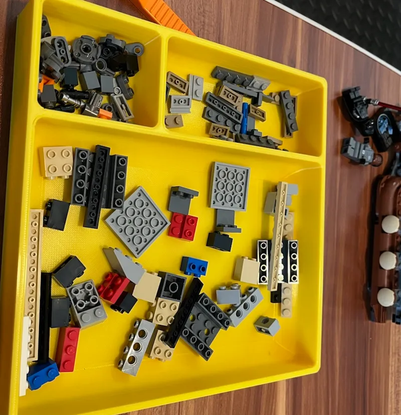 One piece Brick Tray