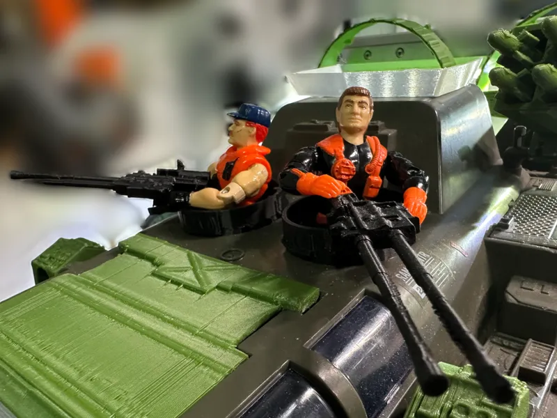 GI Joe Killer Whale Hover Craft Turret Replacement