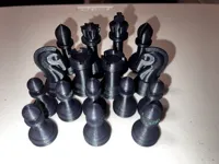 Jeu de pièces d'échecs — photo 2
