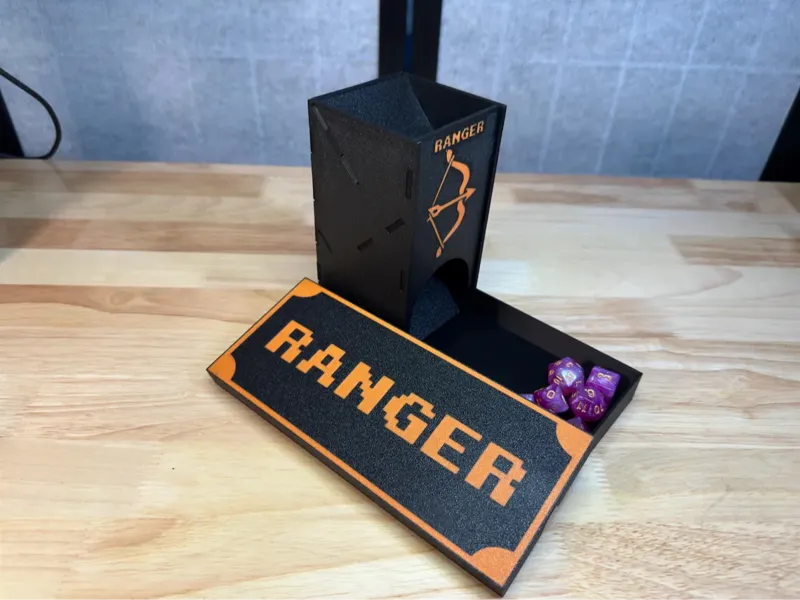 Collapsible Ranger D&D Dice Tower