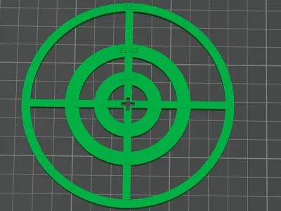 Template for centering holes