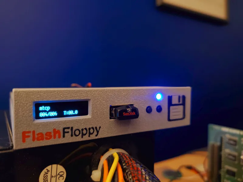 Gotek FlashFloppy OLED Case - Two-Part Print with Multicolor