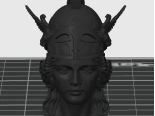 Athena keychain