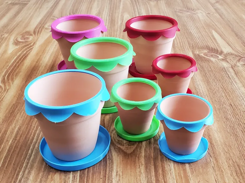 Clay Pot Decor - Scalable