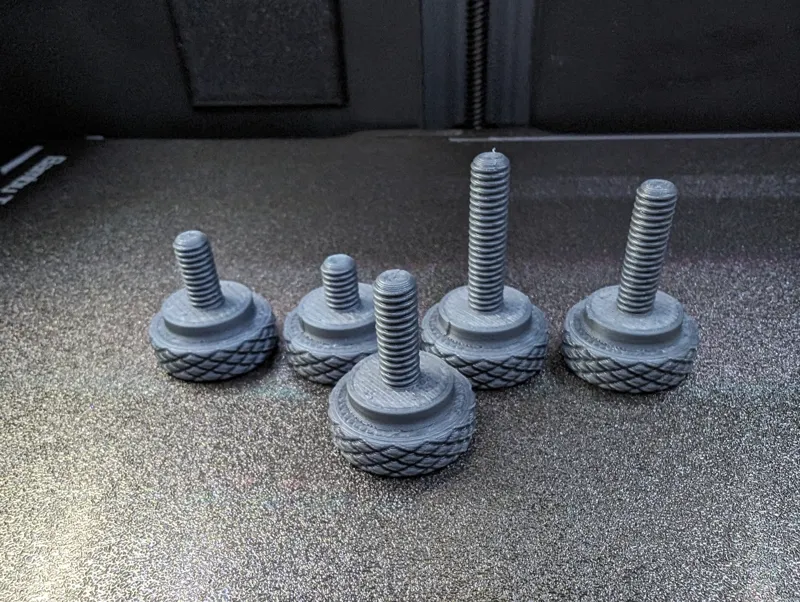 M6 thumbscrew (various lengths)