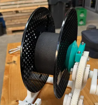 Prusament 2KG spool to 1KG spool converter
