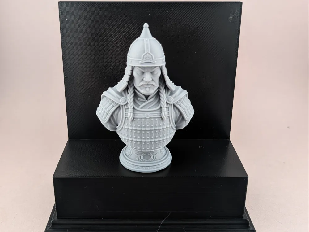 Plinht Display Plinth 120x50mm with Backdrop - Free 3D Print Model - MakerWorld