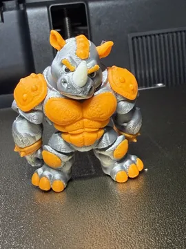 Letrero o emblema decorativo: Flexi Mini Monsters: Rhino — vista de referencia 4