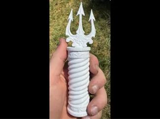 Extendable Poseidon's Trident 17.5" (3HRS and 62G)