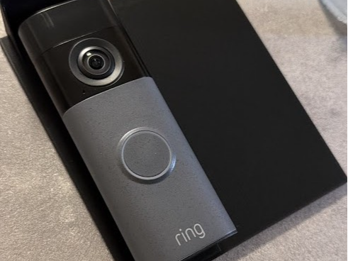 supporto con cupolino per ring doorbell pro