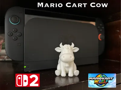 Mario Cart World Cow