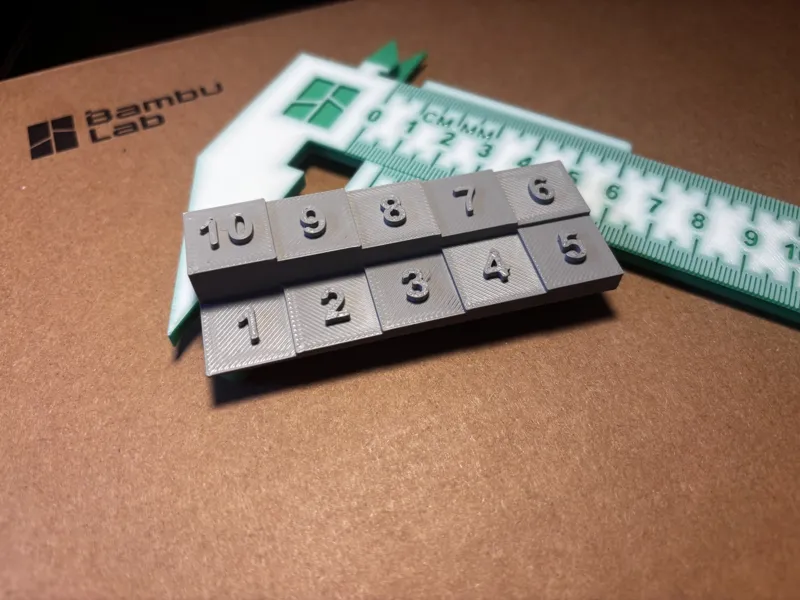Height Calibration Tool 1-10 mm