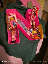 Lettre N décorative — photo 3