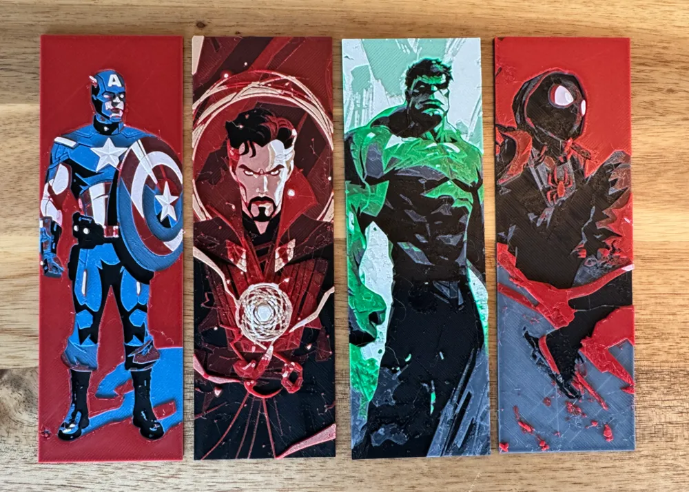 Marvel Bookmark Collection #1