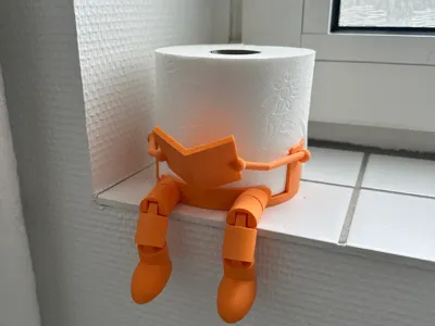 Toilet Paper Buddy – Fun Toilet Paper Holder
