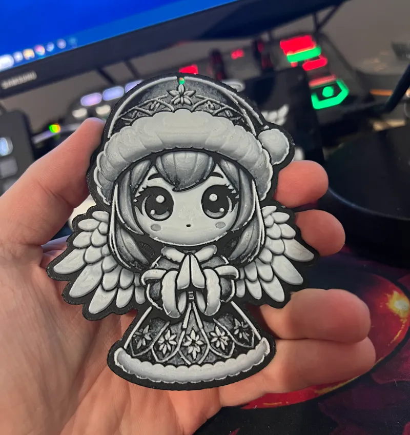 Christmas Angel Tree Decoration Bauble