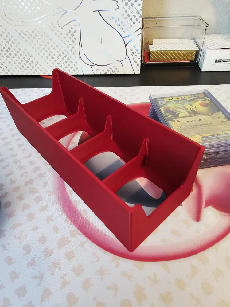 top loader organizer pokemon, sport cards - Free 3D Print Model ...