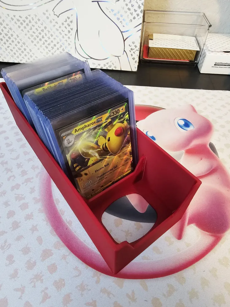 top loader organizer pokemon, sport cards - Free 3D Print Model ...