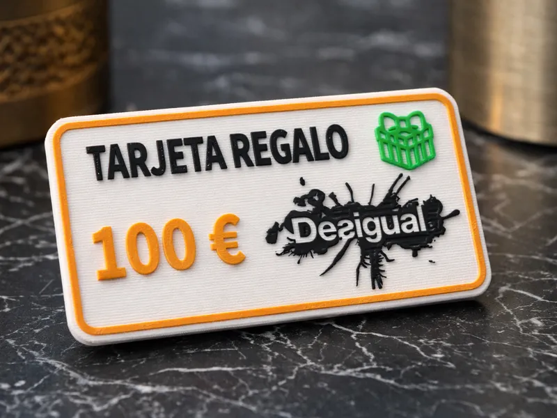 Desigual €100 gift card CUSTOMIZABLE.