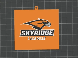 Skyridge lacrosse keychain