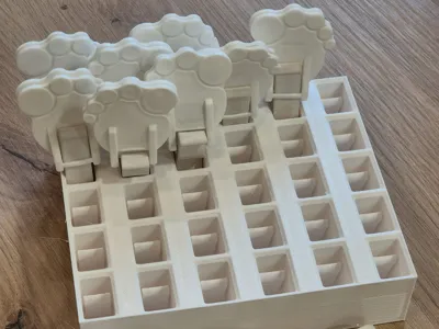Sock clip holder