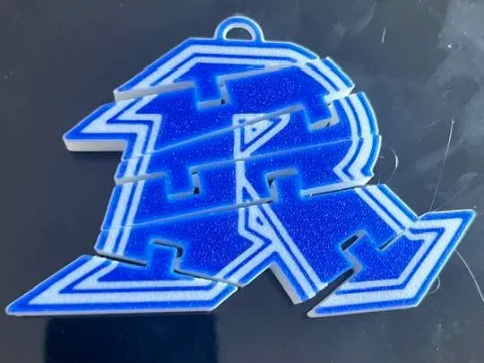 Rebelles Logo Key Articulated Ring / Porte-Clés