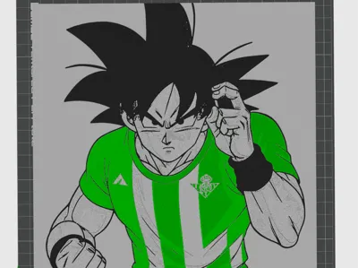Hueforge Goku Betis
