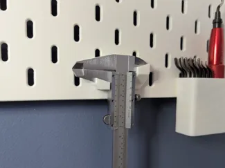 Vernier Caliper Holder for Ikea Pegboard (Skadis)