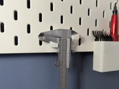 Vernier Caliper Holder for Ikea Pegboard (Skadis)