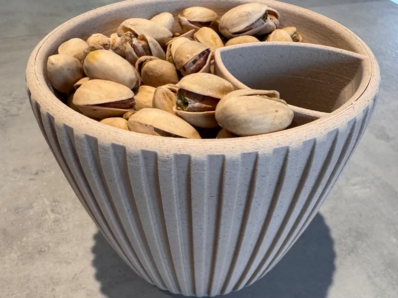 Pistachio Bowl Ribbed