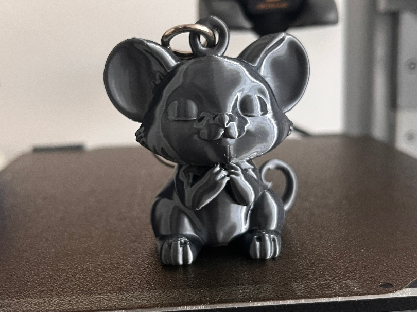 Cute Sleepy Mouse – Sleeping Mouse Keychain