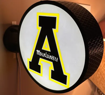 Appalachian State University A Bar Sign/Lamp