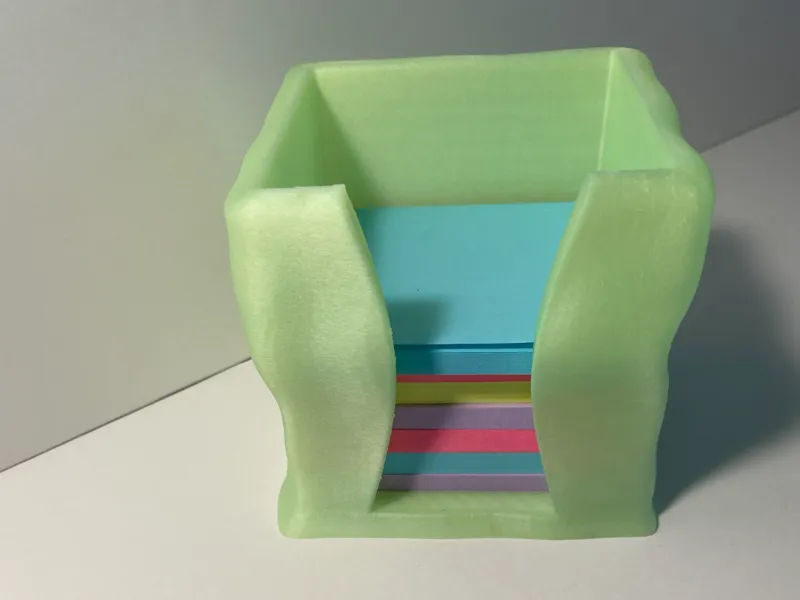 Gelatinous Cube Sticky Notes Box