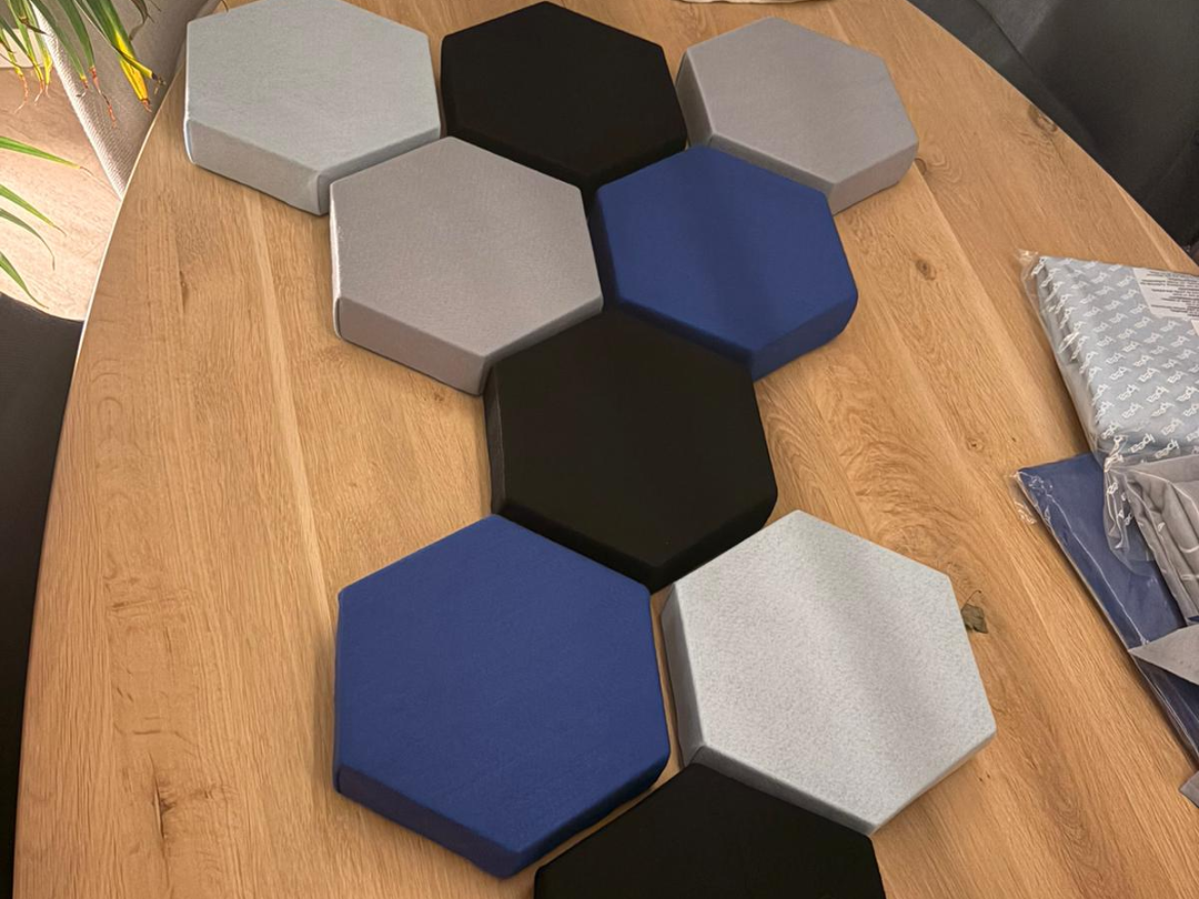 Hexagon Sound Insulation - Sound Proofing