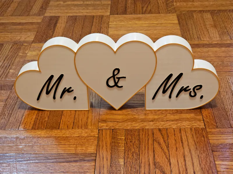 Mr. & Mrs. Decoration