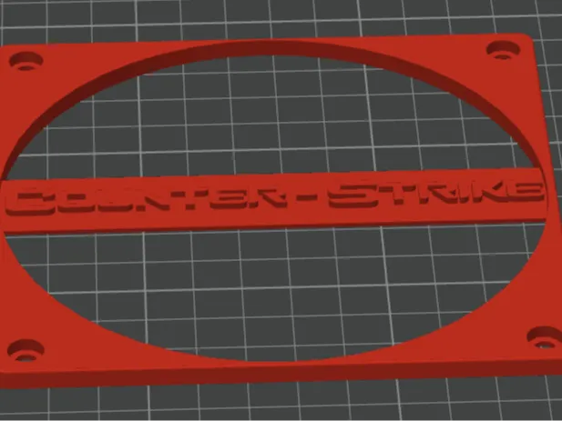counterstrike fan grill 120mm