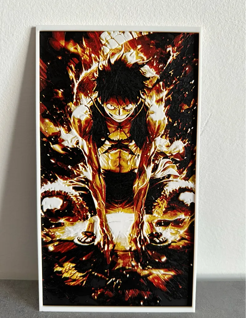 LUFFY ONE PIECE HUEFORGE INSANE HAKI