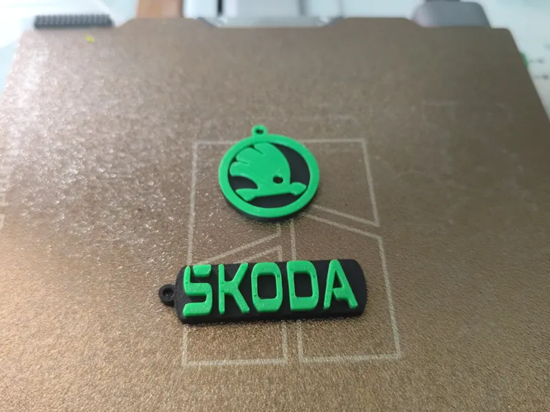 Llavero logo Skoda / key ring