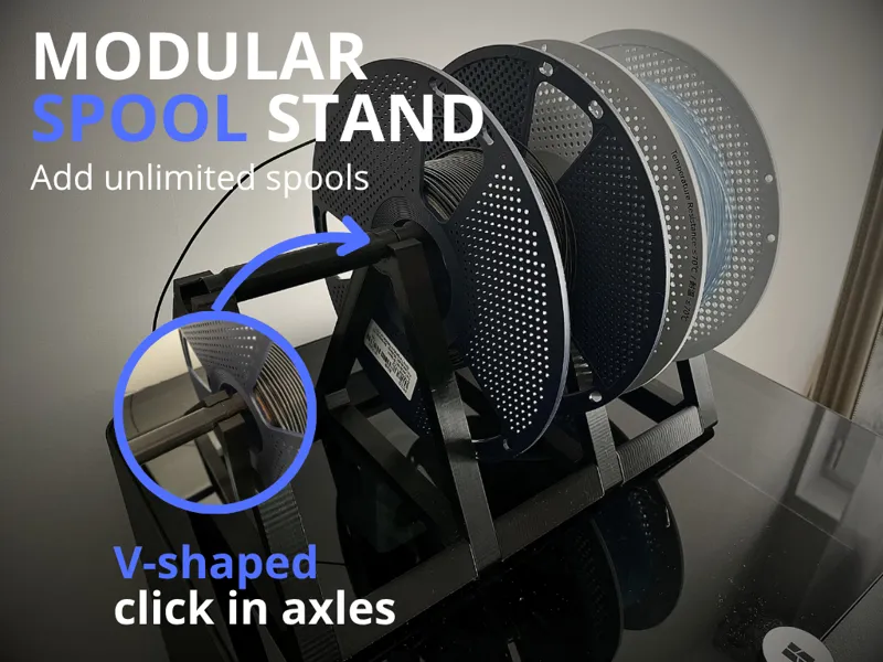 Modular spool stand