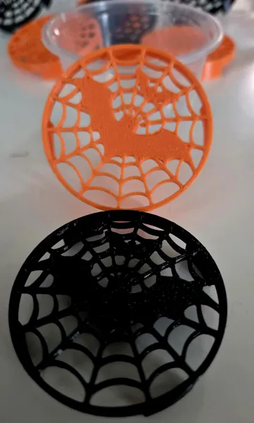 Modelo para impresión 3D: Spooky Rhizome Riser round — vista de referencia 3