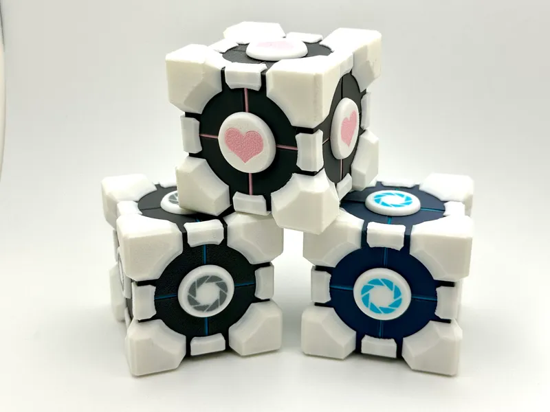 Portal Cube AMS Logos Remix