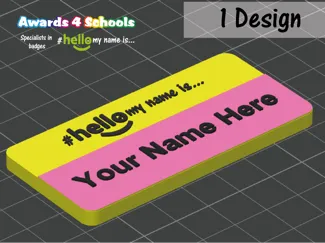 #hello my name is badge