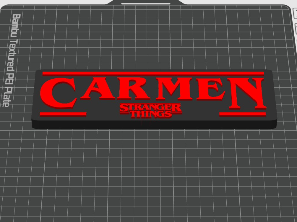 Carmen stranger things