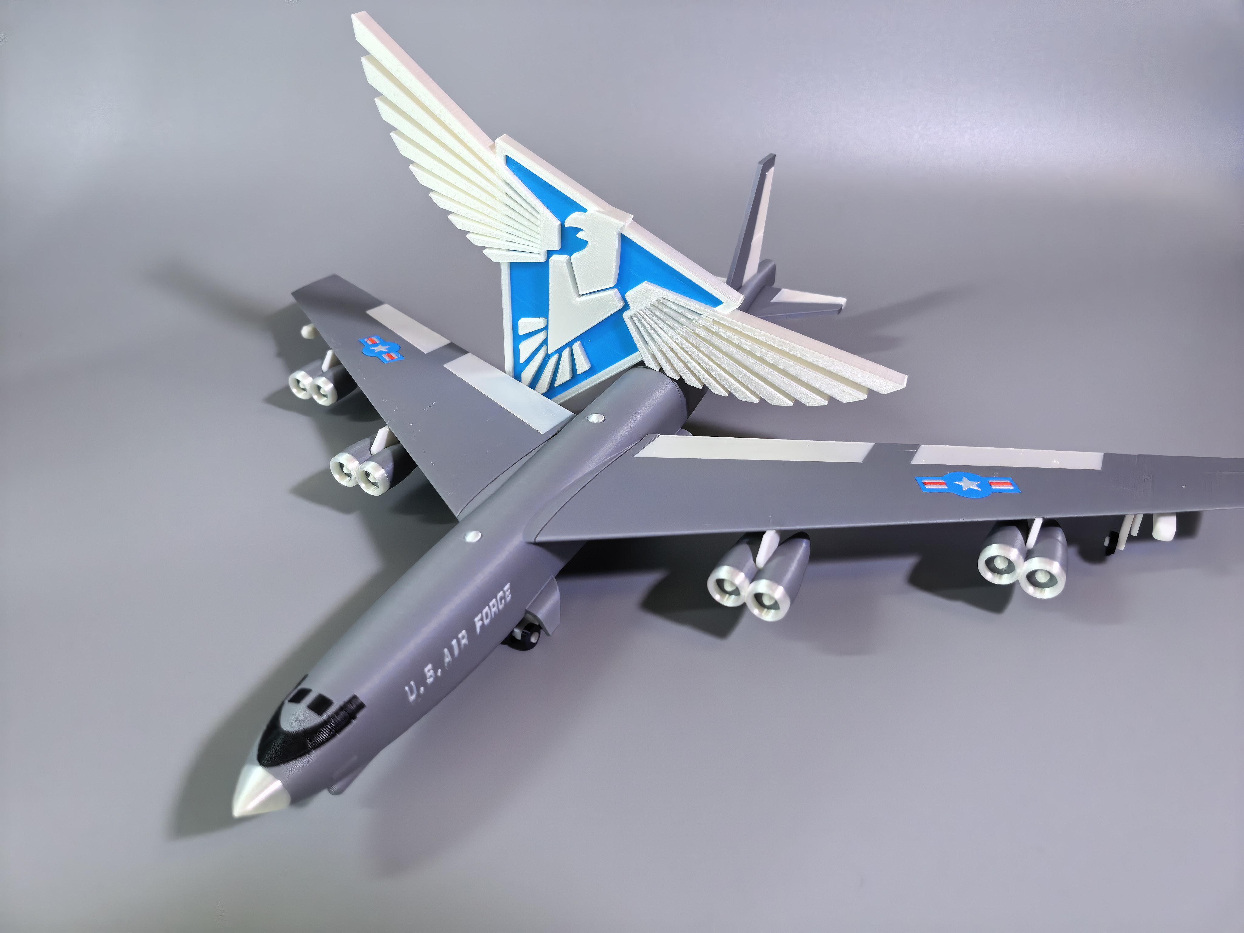 Miniatura 2 do modelo 3D B52轰炸机