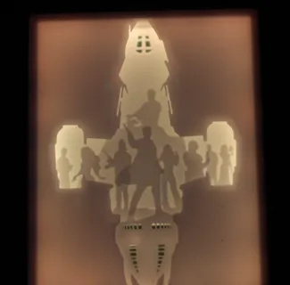 Firefly Shadowbox Light Display