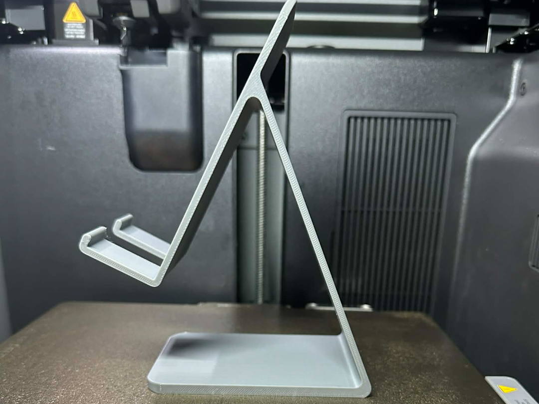 Ergonomic phone stand & charging cable