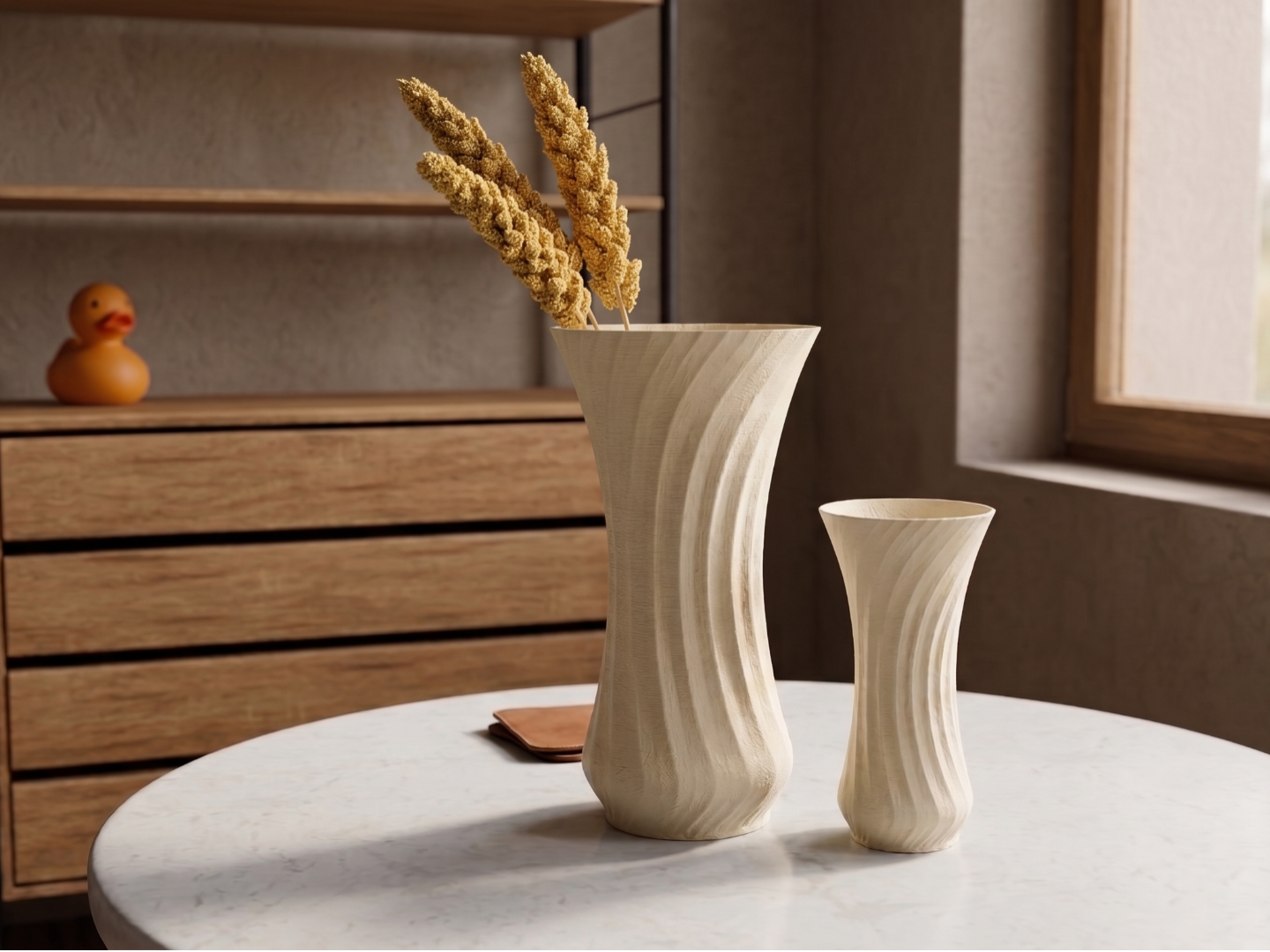 Helix Flow // Minimalist Organic Vase